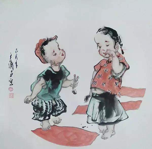 “局中局”笔墨新形式-著名画家王瀚昇作品赏析