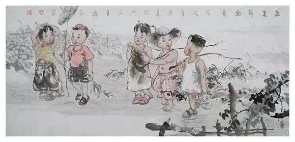 “局中局”笔墨新形式-著名画家王瀚昇作品赏析