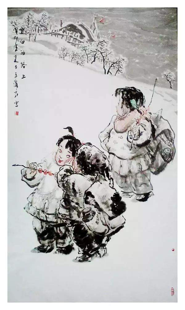 “局中局”笔墨新形式-著名画家王瀚昇作品赏析