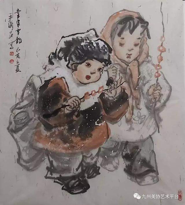 “局中局”笔墨新形式-著名画家王瀚昇作品赏析