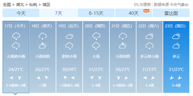 湖北今天"入梅"！暴雨、大暴雨要来了！今年时间更长