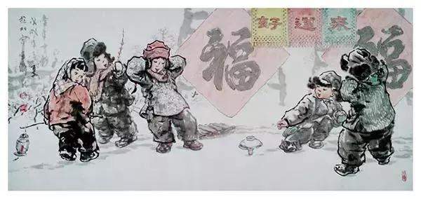 “局中局”笔墨新形式-著名画家王瀚昇作品赏析