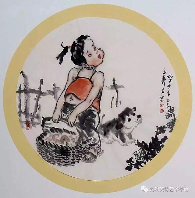 “局中局”笔墨新形式-著名画家王瀚昇作品赏析