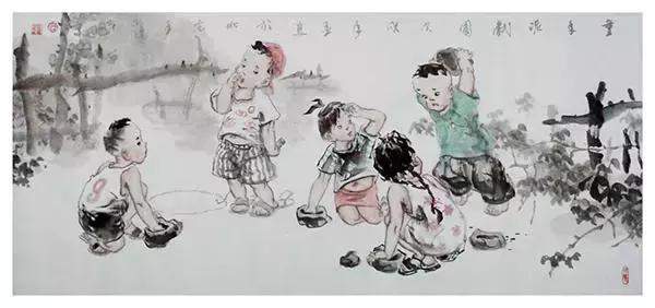 “局中局”笔墨新形式-著名画家王瀚昇作品赏析