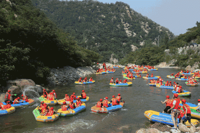 39.9元黑山大峡谷+红峡谷漂流超值套票，有胆来挑战！