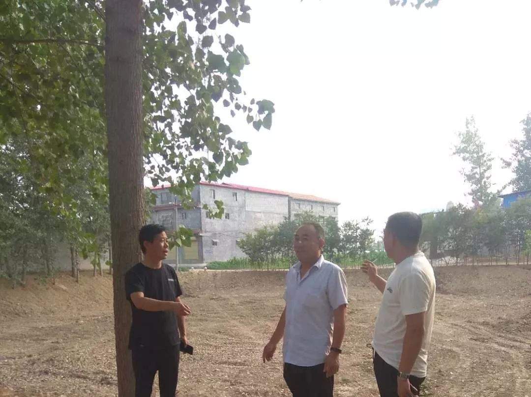 李庄乡党委书记韩建华徒步督导人居环境整治工作