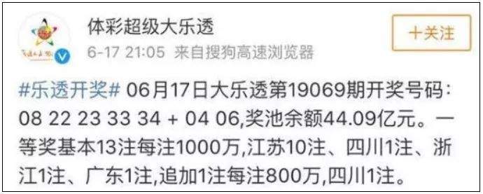 花40元买彩票中了100000000元！中奖者现身，站主：本来...