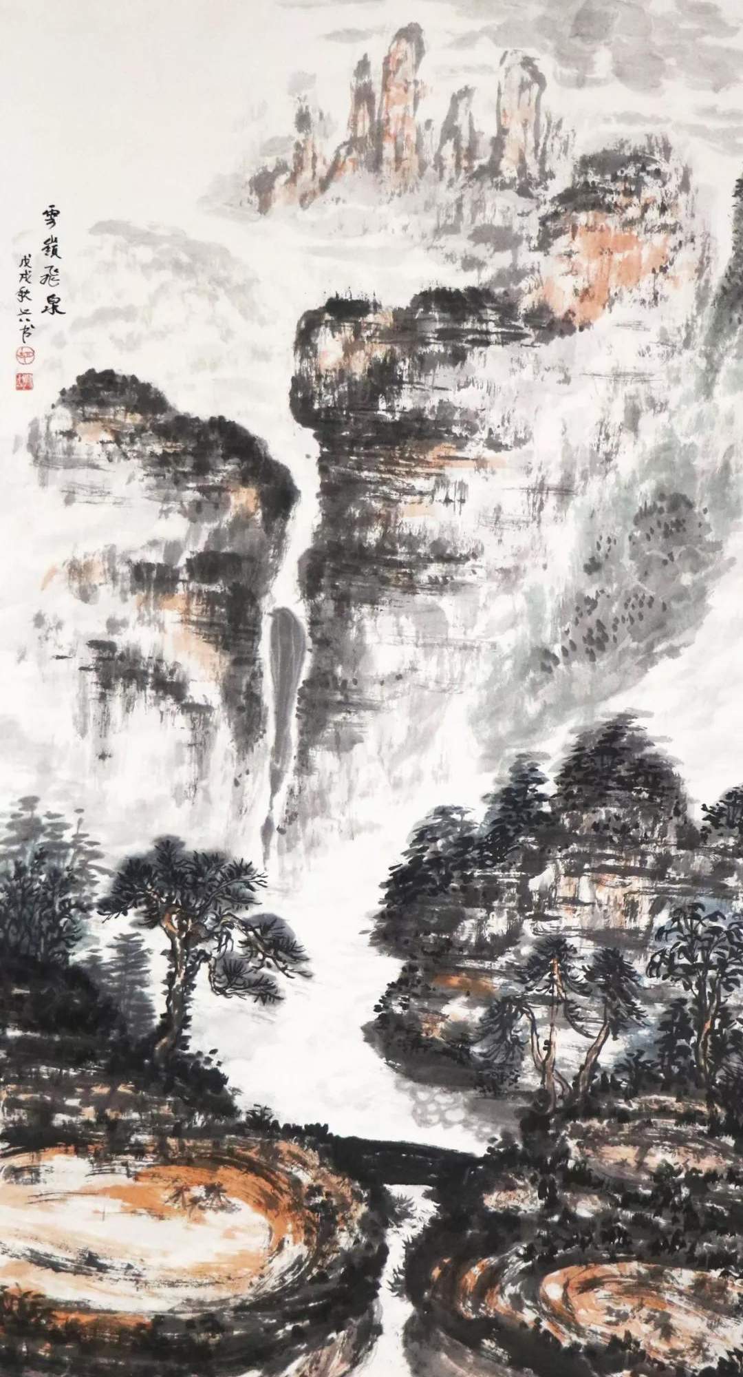  胡兴书应邀参加2019大美中国·第四届中日书画名家作品展