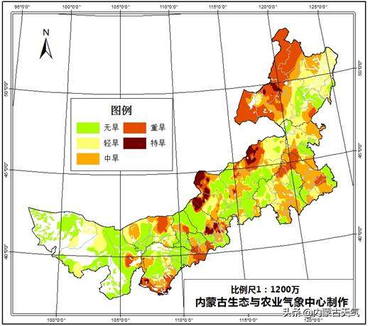 内蒙古暴雨雷电预警频发 干旱有望缓解或解除