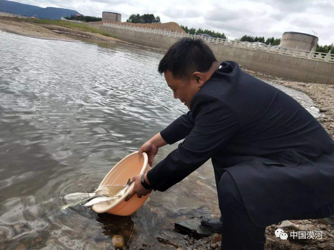 【大岭新闻】漠河市开展2019年水生生物增殖放流活动