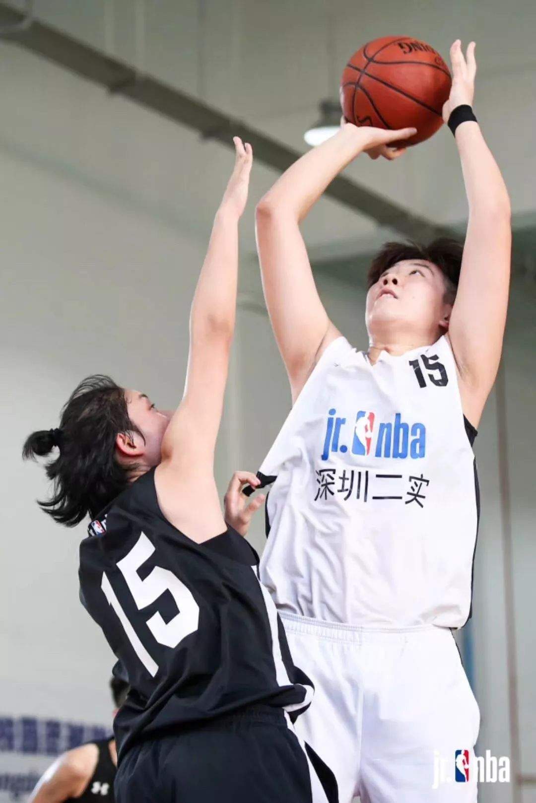 二实女篮第9次荣膺Jr. NBA校园篮球联赛@广东高中女子组冠军