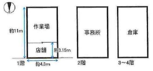 清水五条站旁鸭川附近一楼可运作店铺商业用楼售价444万人民币