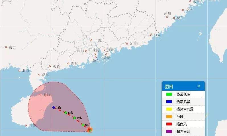 太阳很大？中山台风白色预警已生效，暴雨今晚就来！