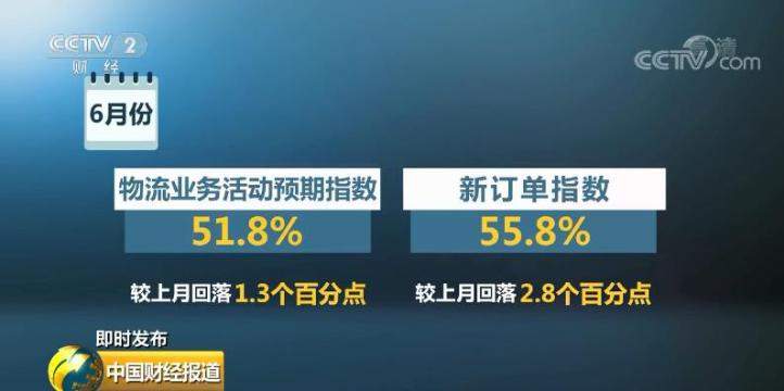 6月中国物流业景气指数为51.9% 专家：高温季节影响物流活动