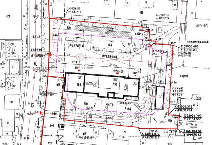 兰州永正工贸有限公司综合住宅楼项目规划建筑方案调整公示