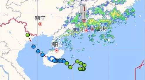 今年登陆的首个台风“木恩”来了，广东多地暴雨黄色预警生效中