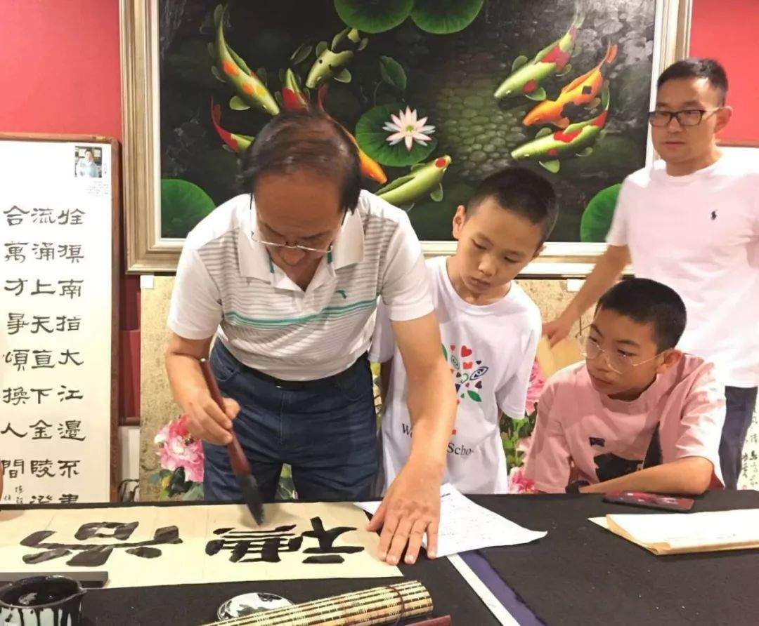 骄傲！第十届中日青少年书法作品展，张家口队伍出征