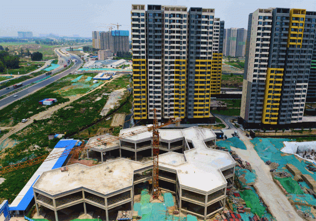 河东安置区加大配套幼儿园建设力度 部分园舍已封顶