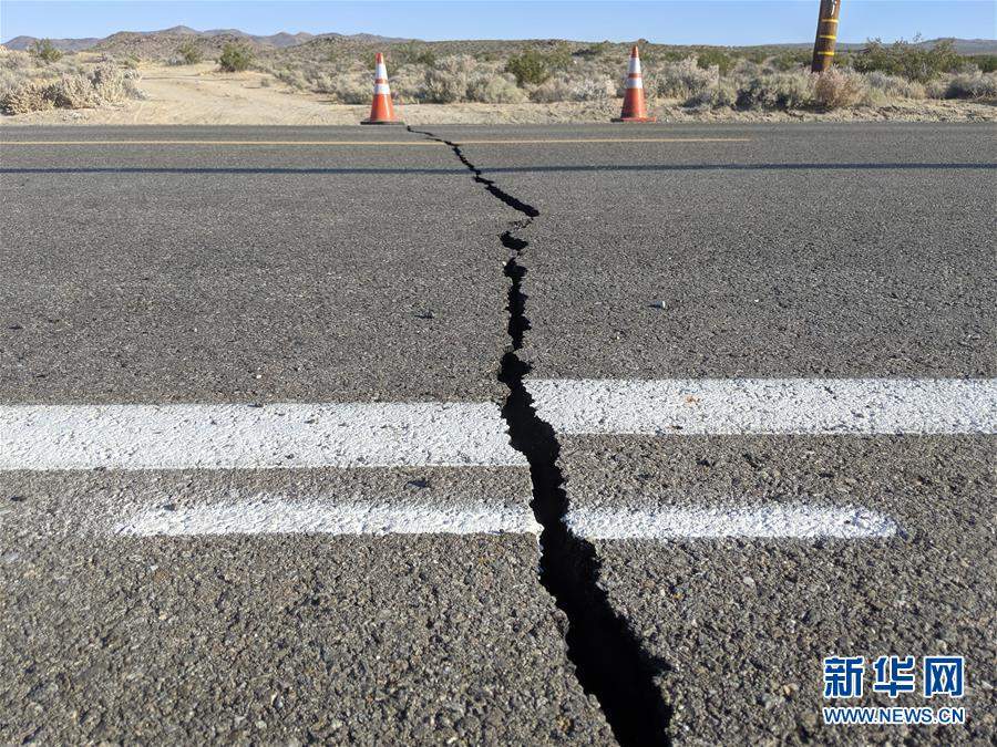 美国加州强震过后余震频繁 震中地区进入紧急状态