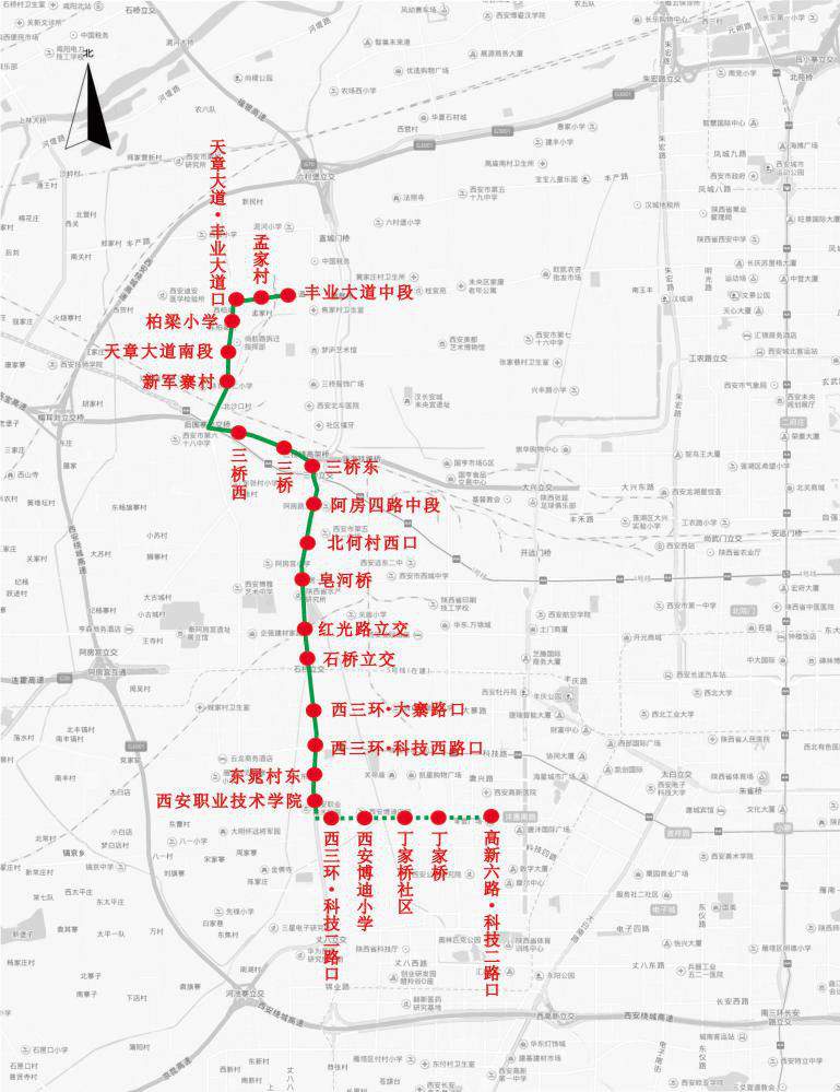 快捷联通西安主城区，西咸公交再添两条线路！