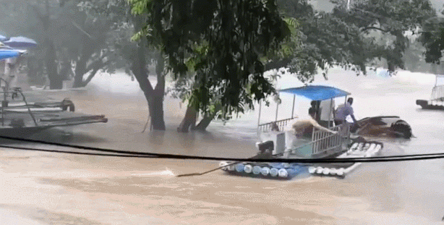 再度加码！特大暴雨袭卷桂林，多地告急！