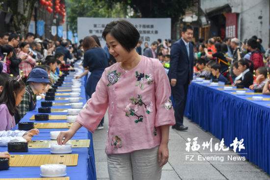 中国女子围棋甲级联赛第七轮福州站19日举行