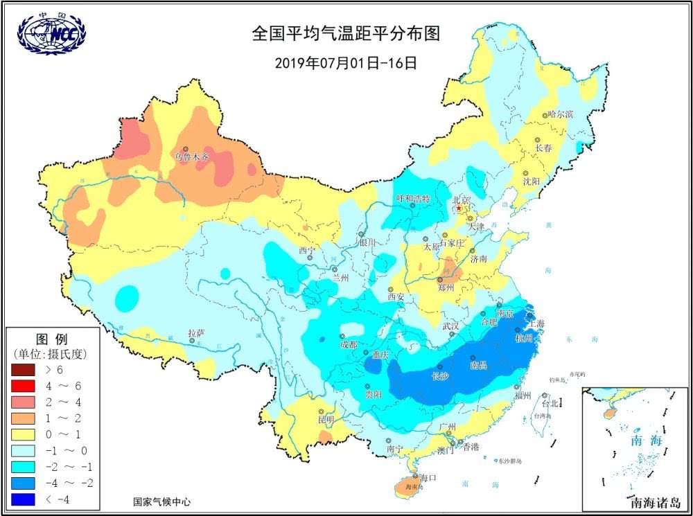 假的全球变暖？权威数据：7月16天江南凉的不像话，这是好事？