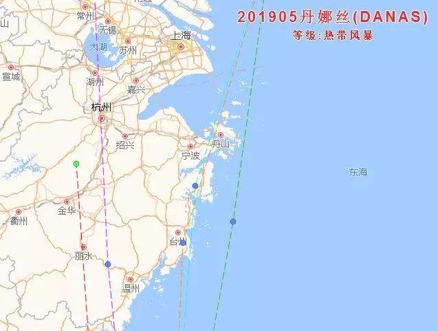 或要在台州登录！？5号台风“丹娜丝”路径又变了！6号台风也杀来了...