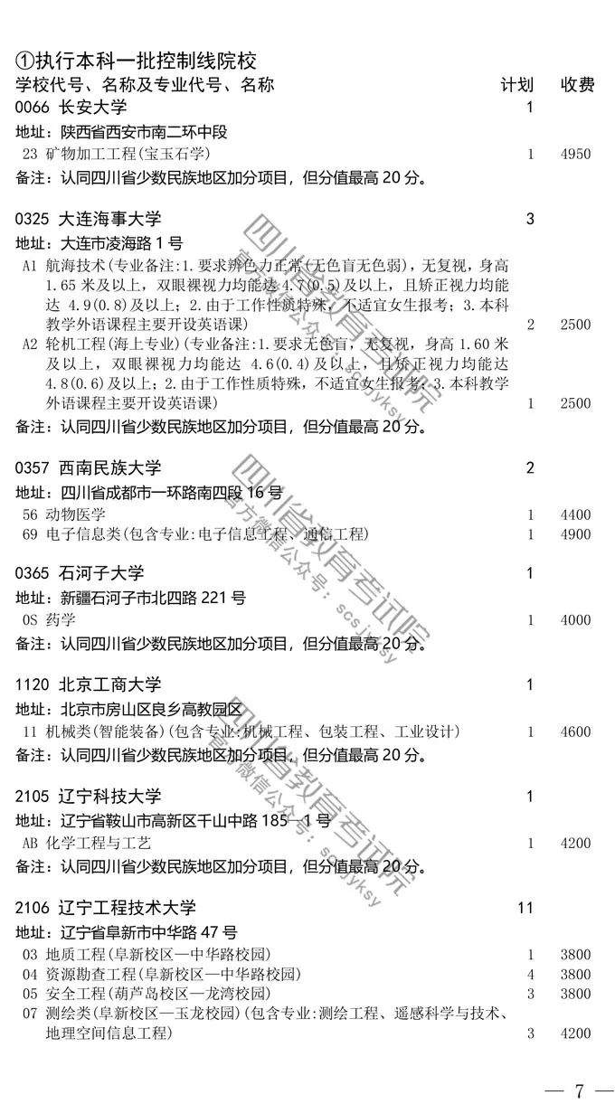 关于国家专项计划招生未完成计划院校第二次、地方专项计划招生未完成计划院校征集志愿的通知