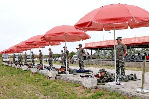 准能集团开展迎接新中国成立70周年暨庆祝“八一”建军节民兵实弹射击训练