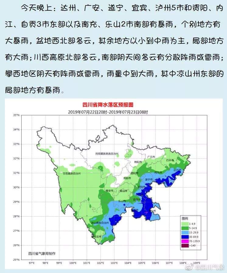 暴雨袭川！多地发生泥石流、滑坡！14市州地灾黄色预警！