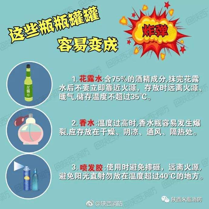 【小心潜在爆炸隐患！收好家用物品防爆指南】