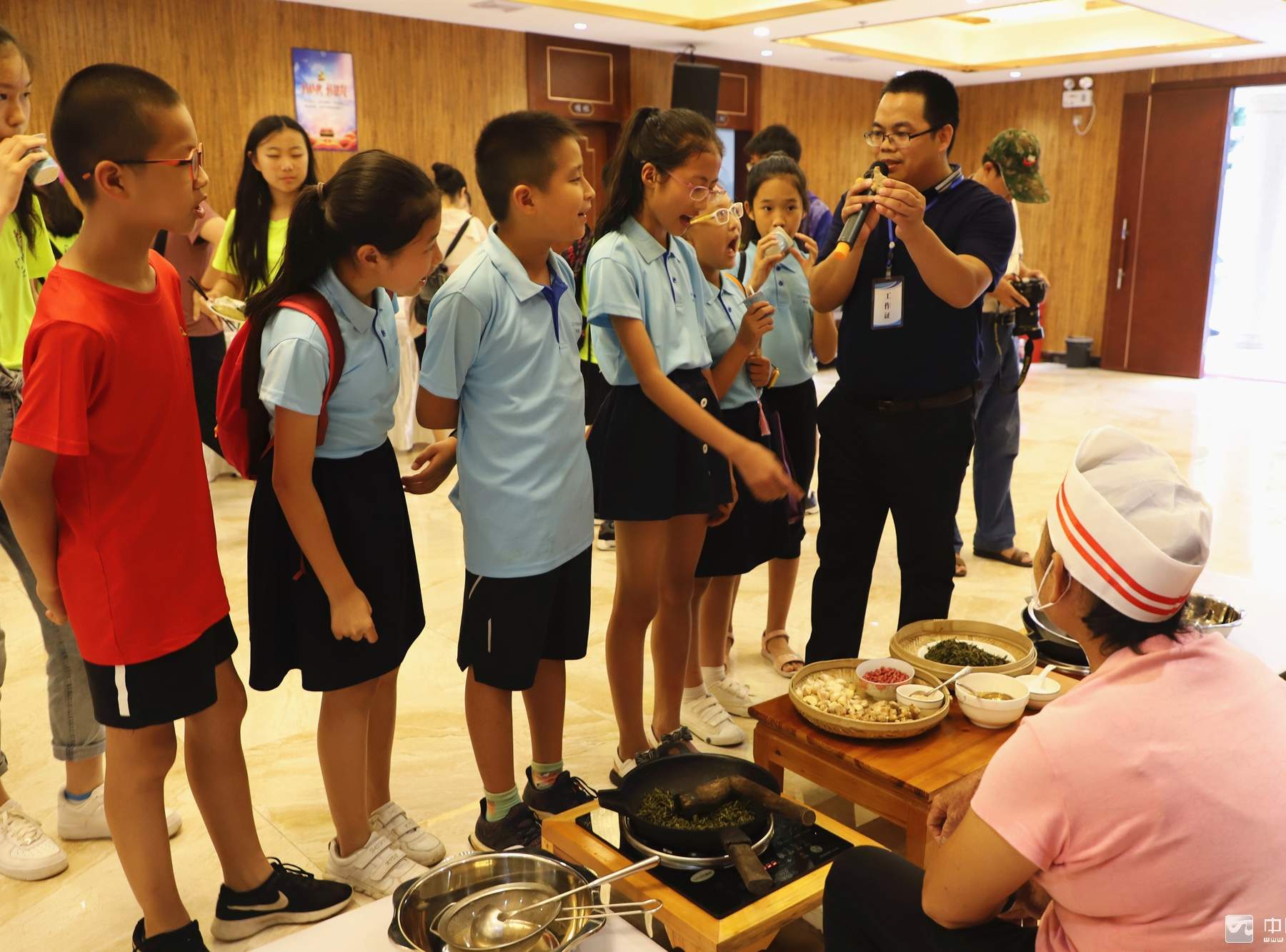 2019年桂台青少年“寿城”暨“中国寻根之旅”——世界长寿市（贺州）夏令营到我县开展活动