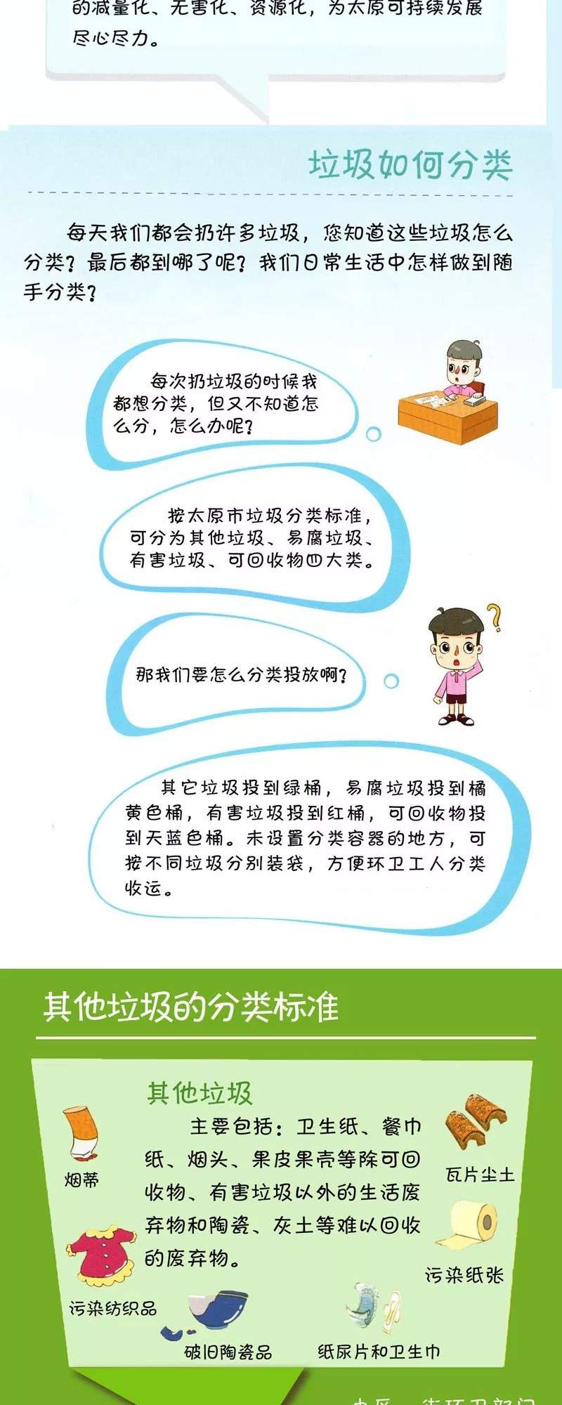 以后扔垃圾要小心了！垃圾分类势在必行！明年太原市垃圾分类回收利用率要达到……