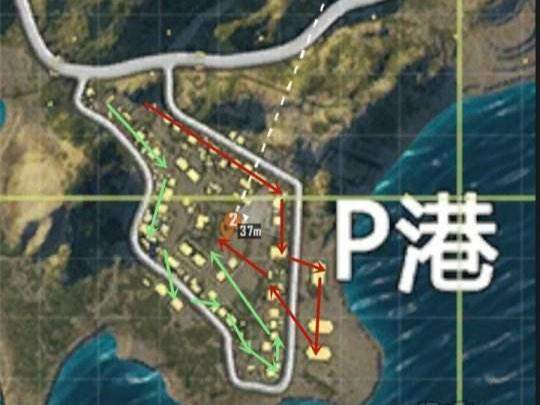 《和平精英》P港将成为高手的跳伞首选地？原因何在呢？