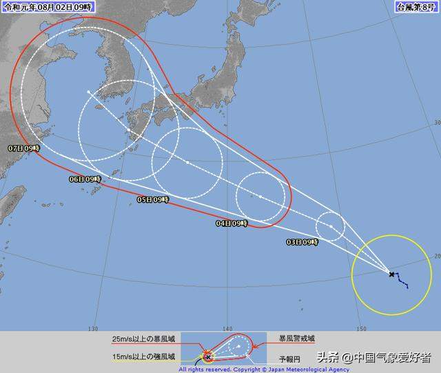 8号台风范斯高生成，上望强台风！主流观点：先去日本后或来我国