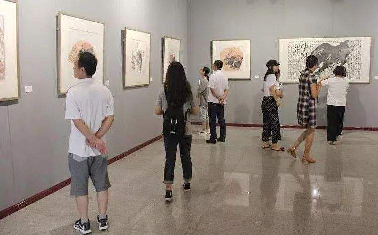 【艺动态】秦胜水画牛作品全国巡展亮相丰南文化馆