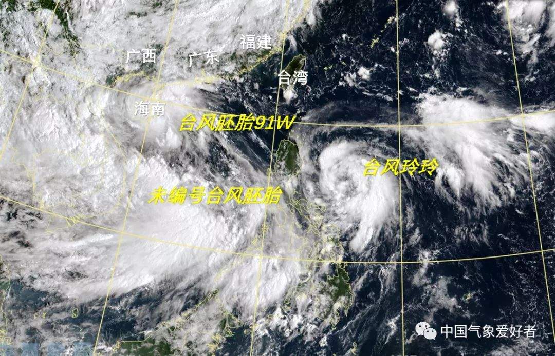 台风大爆发！5个台风胚胎正在路上！厦门的天气将……