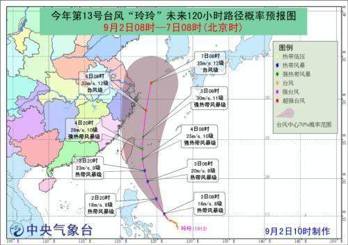 台风“玲玲”生成，江浙沪或将有风雨！