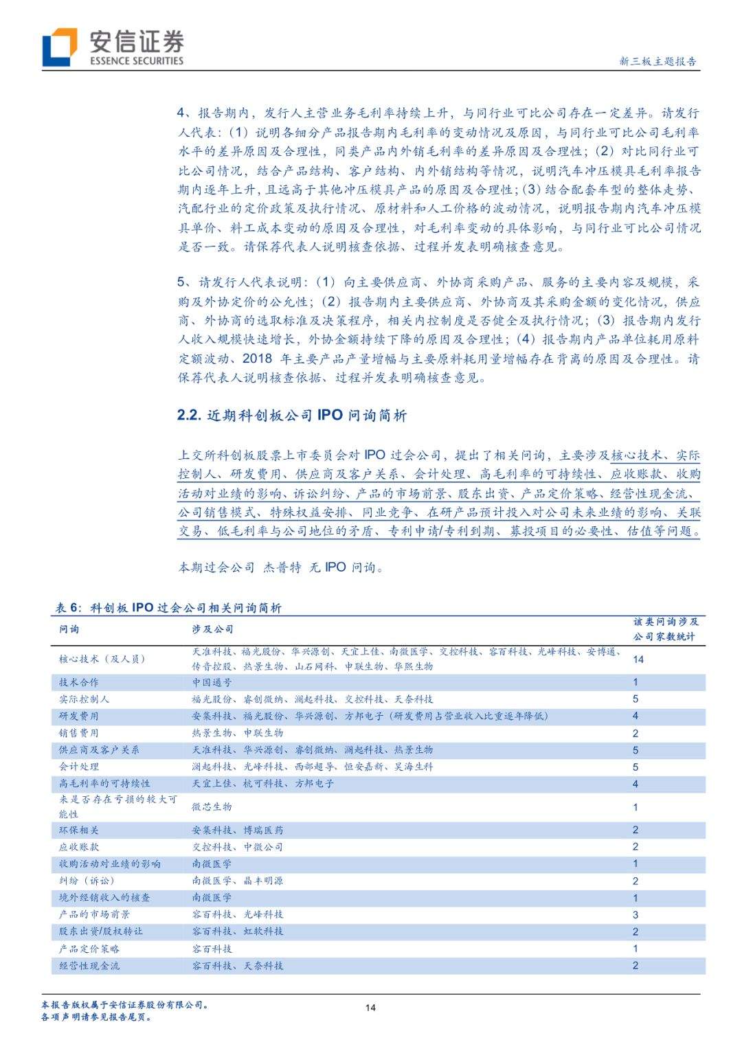 【科新先声】上周6家非科创板企业IPO均过会；科创板现首家被否企业【安信诸海滨团队】