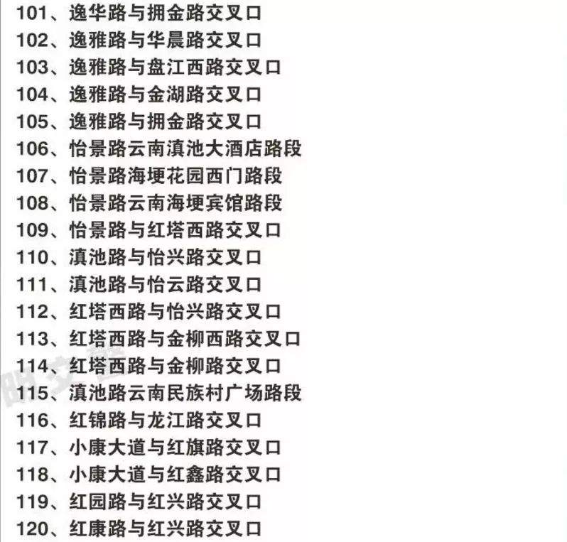 老司机看过来：昆明新增162个电子眼，专盯这些违法行为…