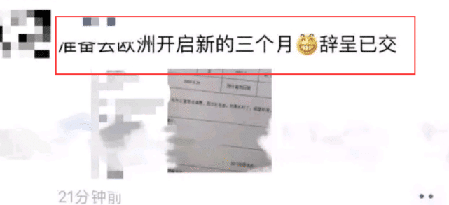 员工说要辞职去欧洲旅游，同事看到辞职理由后感叹：有钱任性