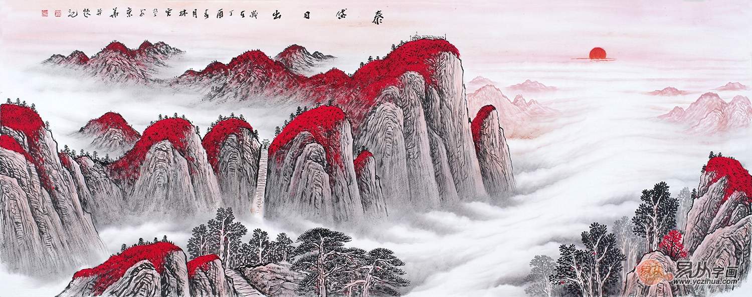 办公室装饰画这样选，营造秀丽山水办公好风景