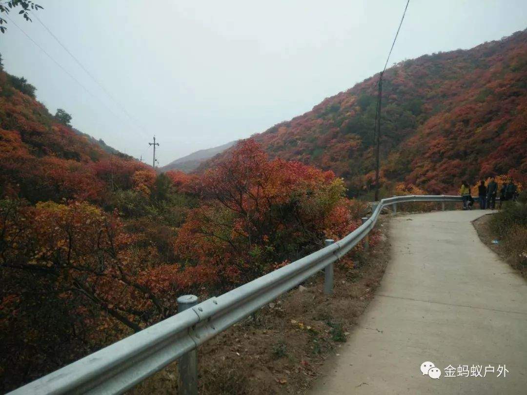 10月10号绛县紫家峪徒步赏红叶