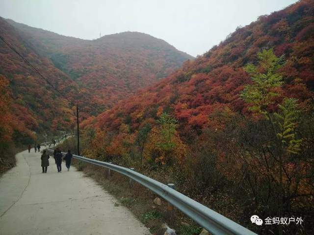 10月10号绛县紫家峪徒步赏红叶