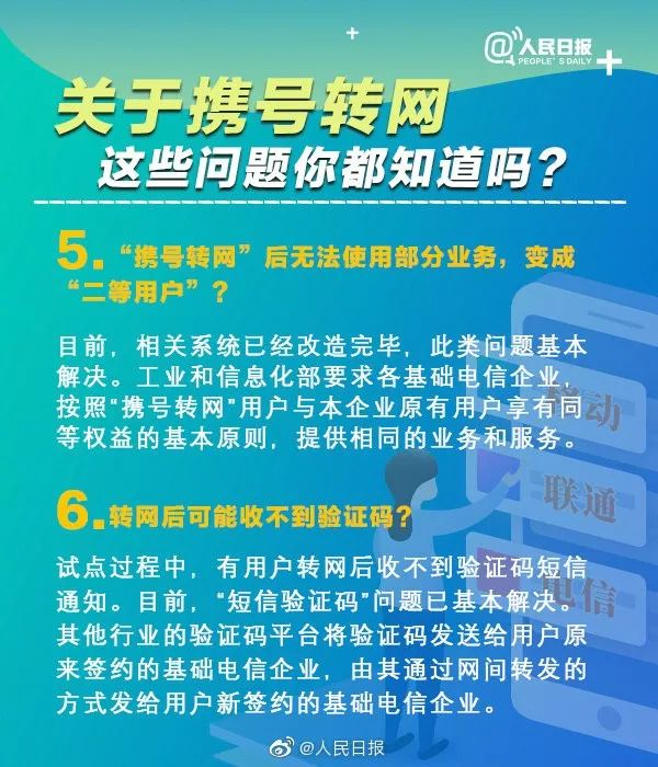 携号转网开始了！你可能面临这些风险，但碰到这些行为可投诉