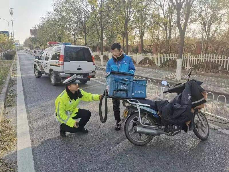 昌平的送餐外卖小哥要注意了！这事儿不能干