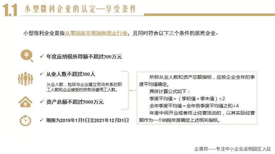 小微企业汇算清缴提示