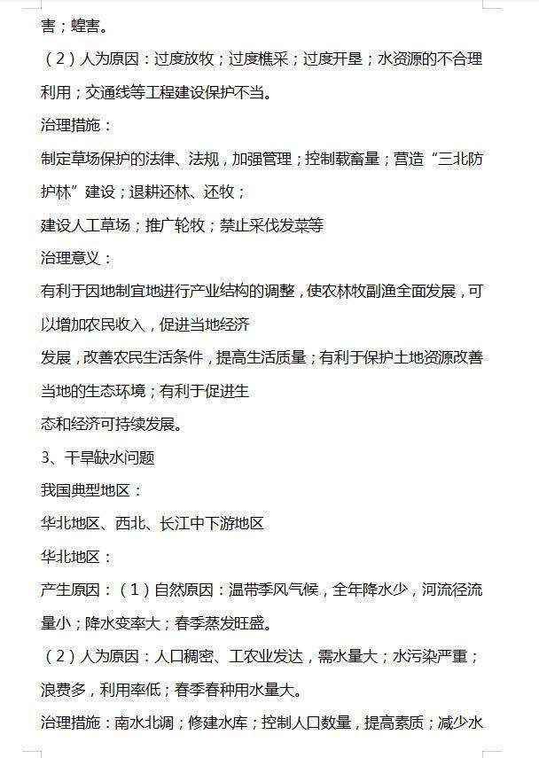 高考文综255+的答题模板！确认过眼神，是你必须拥有的模板~