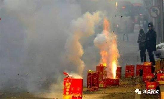 拒放烟花爆竹，共建幸福家园